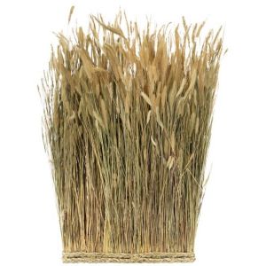 Ruedelafete Botte Rectangulaire de Lagurus naturel 34x60cm