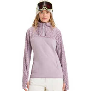 Roxy Polaire Sayna Half Zip rose pâle femme - S