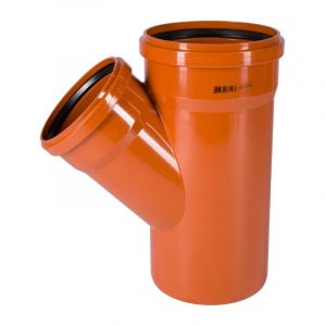 Osma KGEA Raccord en Y d&rsquo;&eacute;gout DN 200/160, 45&deg; 223310