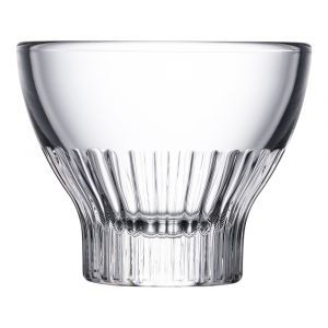 La Rochère Lot de 6 verrine mise en bouche 8 cl en verre transparent