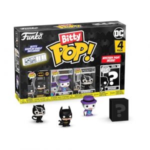 Funko DC Comics - Pack 4 figurines Bitty POP! Batman 85th Anniversary Batman 2,5 cm