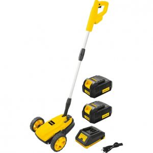 Nemura Mini Tondeuse à batterie 40V - Compacte et Performante - Coupe de 22cm - 2 Batteries 2Ah + 1 Chargeur rapide - Pour Petit Jardin et Zones Difficiles - Qualité Professionnelle - Marque Française