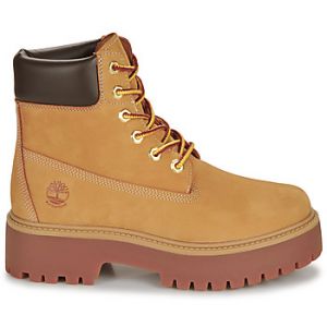 Timberland Bottes Stone Street 6 Inch Lace Up Waterproof jaune blé femme - 38