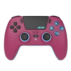 Freaks and Geeks Manette Bluetooth pour PS5 LED - Cherry Red