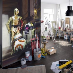 Komar Papier peint droïde Star Wars Le Réveil de la Force