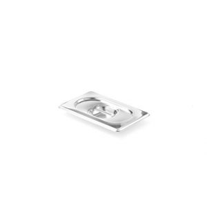 Hendi Couvercle Gastronorme Profil Line - gn 1/9 - Argent / Inox