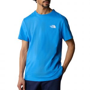 The North Face T-shirt Simple Dome Pour Homme Super Sonic Blue Taille S