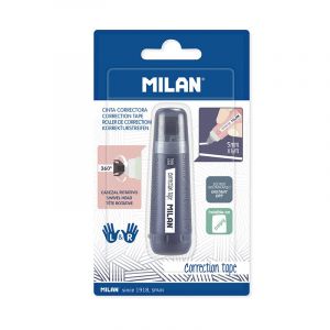 MILAN Blister ruban correcteur cylindrique 5 mm x 6 m série 1918