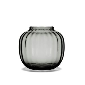 Holmegaard Vase Primula Ø 14,5 cm smoke (gris)