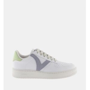 Victoria Baskets basses Madrid mati&egrave;re synth&eacute;tique Blanc - Couleur Blanc - Taille 36