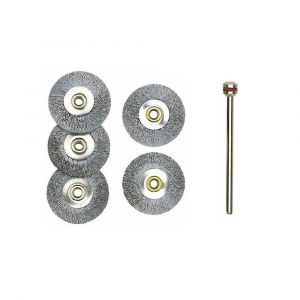 Proxxon micromot Brosse disque en acier inoxydable Ø 22 mm