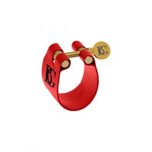 Image de Bg LFS9 - Ligature Flex rouge - saxo soprano