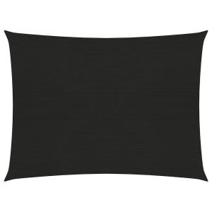 Voile d'ombrage 160 g/m² noir 5 x 6 m PEHD 02_0009221