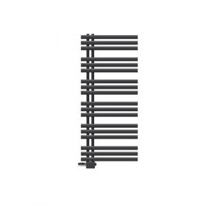 LuxeBath Radiateur Design Iron EM 600x1400 mm Anthracite Raccord Central au Bas avec