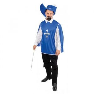 Ruedelafete D&eacute;guisement de mousquetaire bleu taille S/M