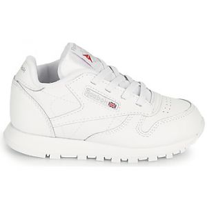 Reebok Chaussures enfant Classic CL LTHR - Couleur 20,21,22,24,25,26,22 1/2,23 1/2,21 1/2,19 1/2,26 1/2,24 1/2,21,22 - Taille Blanc