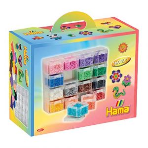 Hama Large Storage Box W/ Midi Beads & 16 Compartments (6761)