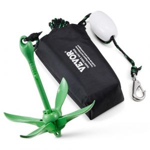 VEVOR Kit d'ancrage pour Kayak Unisex-Adult, Vert, 73X73X310mm