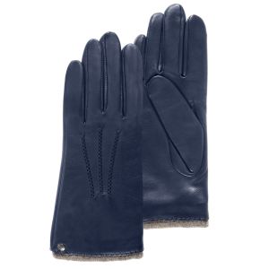 Isotoner Gants Gants cuir femme bleu - Taille EU L