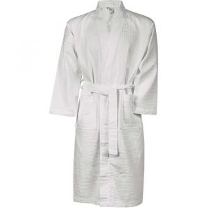 Kariban PEIGNOIR KIMONO NID D'ABEILLE (Blanc - M/L - Unisexe)