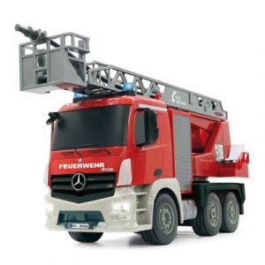 Jamara 404960 - R/C Fire Truck Mercedes Antos 4+6 Channel RTR / Sound / Lights