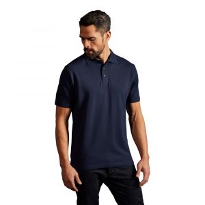 Promodoro Polo sup&eacute;rieur Hommes, M, bleu marine