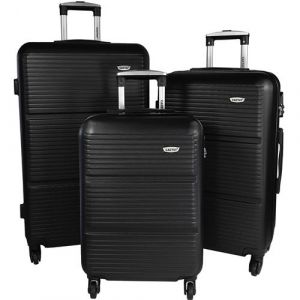 Cactus Set de 3 Valises Rigides ABS NOIR - CA1035A3-NOIR