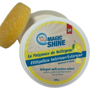 Venteo Pierre blanche de nettoyage a base de pierre d'argile + eponge offerte 300g produit d'entretien multi