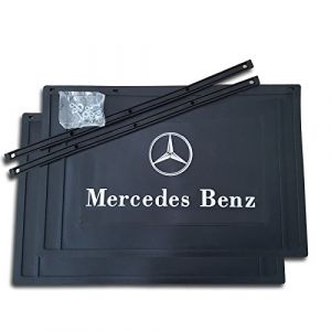Mercedes-Benz Trupa Lot de 2 garde-boues 400 x 300 mm avec protection anti-&eacute;claboussures pour remorque de camion Mercedes