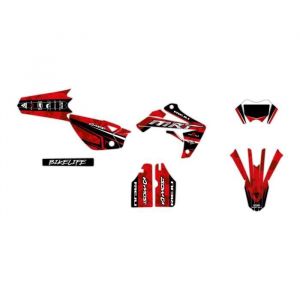 KIT DECO MOTOCROSS ADAPTABLE RIEJU MRT 50 DE 2009 à 2021 WIX ROUGE