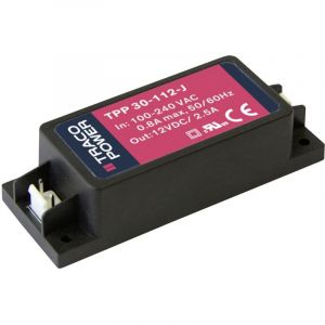 Image de Tracopower TPP 30-109-J Module d'alimentation CA/CC, fermé 3340 mA 30 W +9.0 V/DC 1 pc(s) R452721