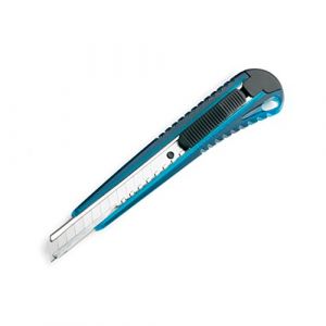 Rapesco CUTTER - COULEUR ASSORTIE - LAME RÉTRACTABLE 9MM RCK001A1