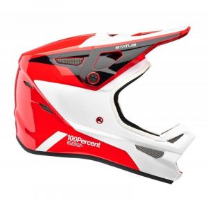 100% Casque integral 100 status hellfire rouge noir xl 61 62 cm