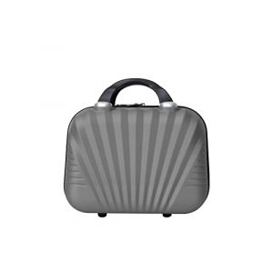 Image de Vanity Case Trousse de Toilette ABS Rigide 29cm - Elegance - TROLLEY ADC (Gris Anthracite)
