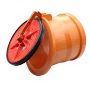 Hydrodiv - Clapet de nez ø 100 mm à coller, anti-retour, protège des remontées d'odeurs, d'eau et de nuisibles