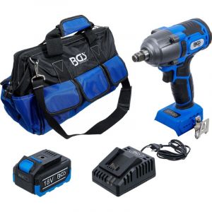 BGS 7392 | Jeu de cl&eacute; &agrave; choc sur batterie | sans balais | 400 Nm | 18 V | avec batterie et chargeur rapide
