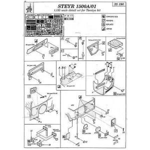 Eduard MAQUETTE STEYER 1500A/01 TAMIYA 1/35 35196