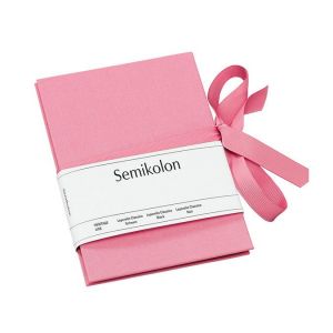 Album photo Leporello Classico Lin 12,2 x 17,7 cm Bleu marine