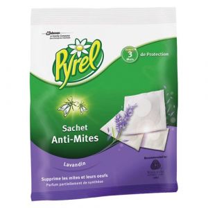Pyrel Anti-mites sachet lavande - Insecticide insecte volant