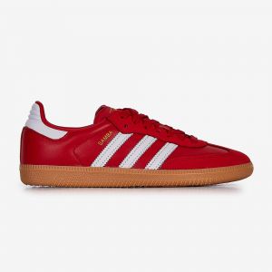 Adidas Samba OG W better scarlet/ftwr white/gold met Originals, Footwear, rouge, taille: 40 - Couleur rouge - Taille 40
