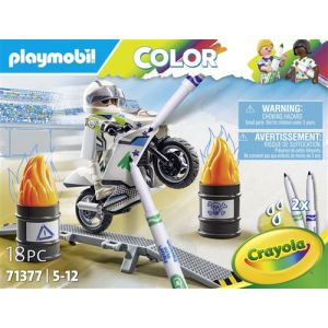Playmobil Color : Moto
