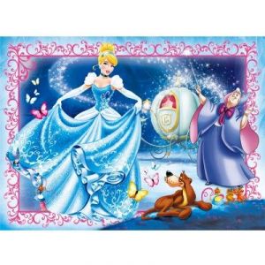 Clementoni Princesses Disney : Cendrillon - Puzzle 104 pi&egrave;ces maxi