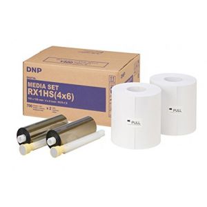 Dnp Papier DSRX1HS-4X6HS 2 rouleaux &agrave; 700 impressions 10x15 pour DS-RX1HS