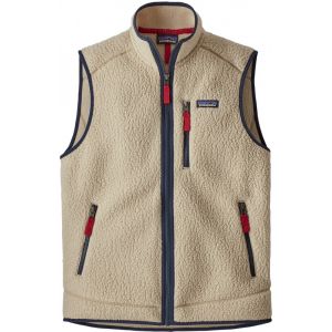 Patagonia Retro Pile Vest - Polaire sans manches taille L, beige/gris