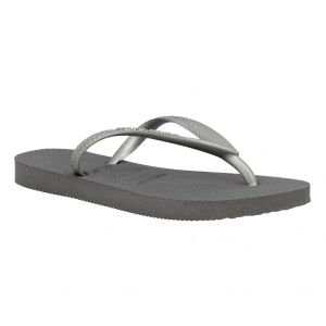 Havaianas Kids Slim - Tongs Enfant, Gris