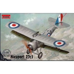 Image de Roden Nieuport 27c1 Airplane Model Kit