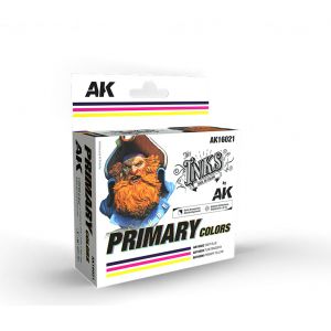 Peinture AK Interactive The Inks (x3)