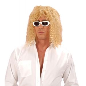 Widmann Perruque blonde de chanteur adulte