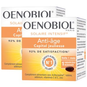 Oenobiol Solaire intensif anti âge - 2x30 capsules
