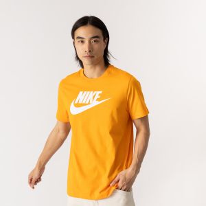 Nike Tee Shirt Mc - M Nsw Tee Icon Futura - Orange Homme XL